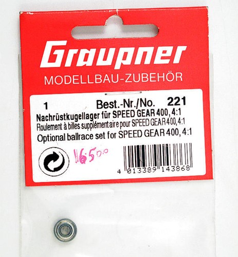 Graupner 221 cuscinetto - graupner,