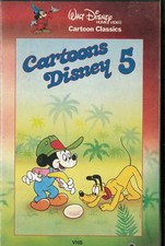 CARTOONS DISNEY 5 - VHS EX