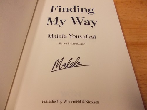 Finding way malala - finding, my