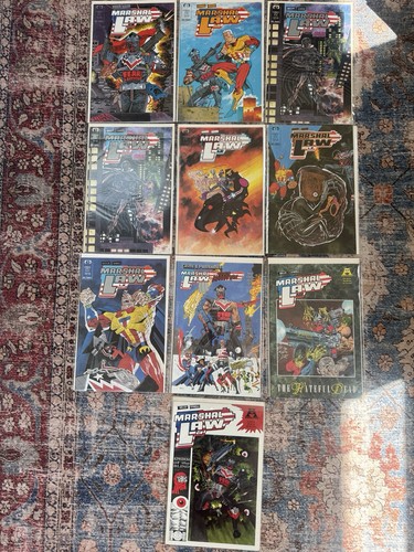 Epic comics marshal law - marshal, 1-6