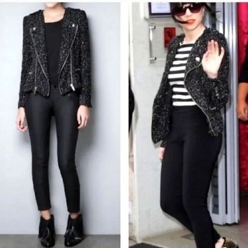 Giacca blazer moto zara - giacca,