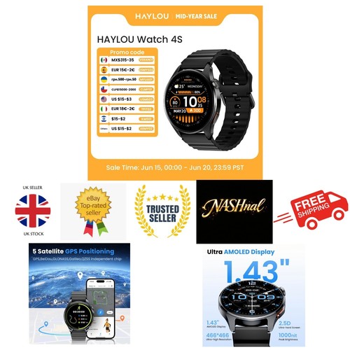 Orologio gps haylou 4s - orologio,