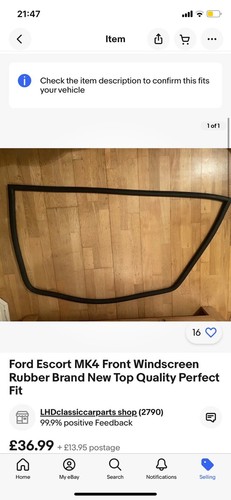 Kit restauro ford escort - kit,