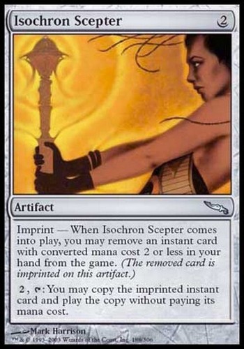 Isochron scepter mirrodin - scepter,