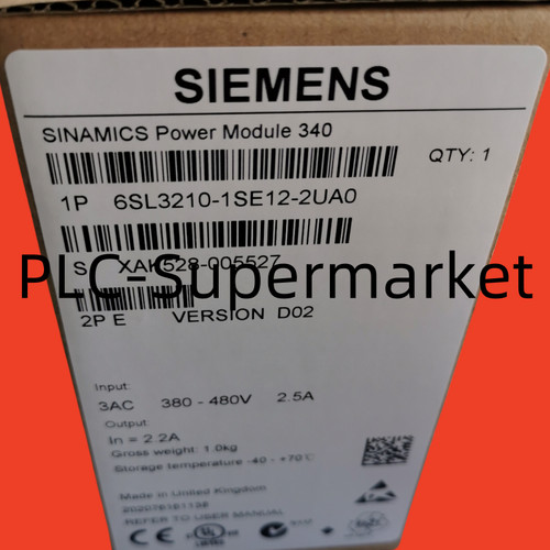 Nuovo siemens plc - 1, pz