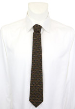 Salvatore Ferragamo Cravatta Da Uomo 146 X 8,5 CM In Seta Con Motivo Formale