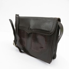 Borsa a tracolla Yves Saint Laurent marrone vintage classica usata autentica