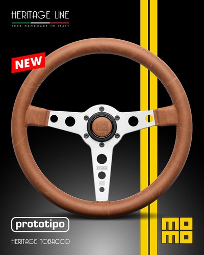 Volante momo prototipo tobacco - volante,