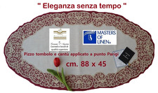 Centro tavolo striscia lino