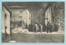 cartolina MONZONE Fraz Fivizzano (Massa Carrara) Corso Riolo Trattoria e Albergo