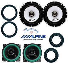 ALPINE IPNOSIS Kit 4 casse PER MERCEDES CLASSE A W169 B W245  SUPP ANT/POST AUTO