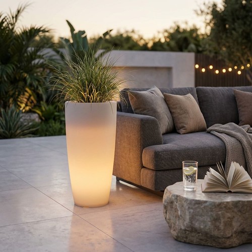 Vaso luminoso rgb - vaso,