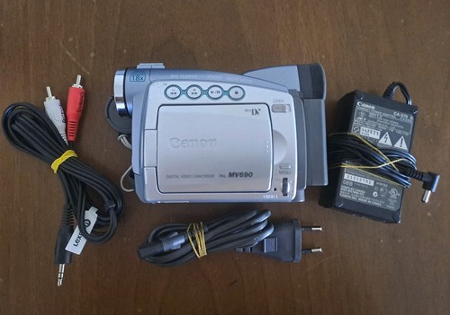 Canon mv690 videocamera minidv - canon,