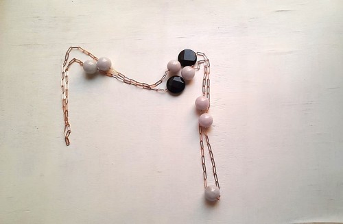 Collana lunga con giada - lunga,