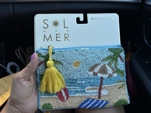 Portamonete sol mer scena - portamonete,