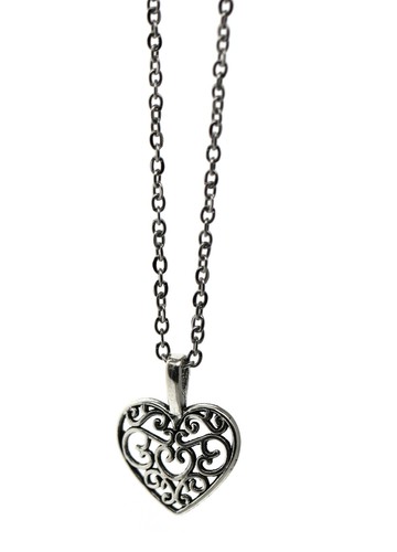 Collana acciaio con piccolo - collana,