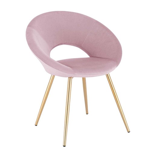 Sedia poltrona velluto - velluto, con