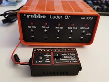 ROBBE lader 5R caricabatterie nickel-cadmio e piombo modellismo