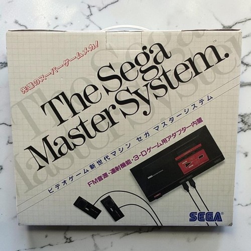 Console sega master system - console,