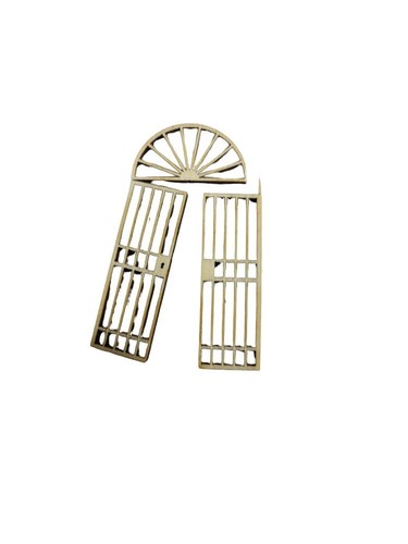 Portone legno cancello 8x4 - ,
