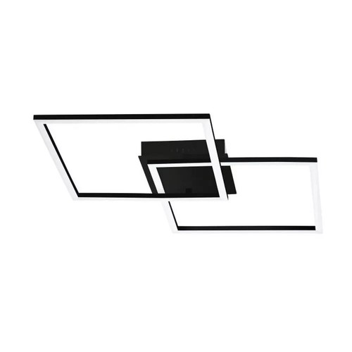 Plafoniera applique nera con - con, 2