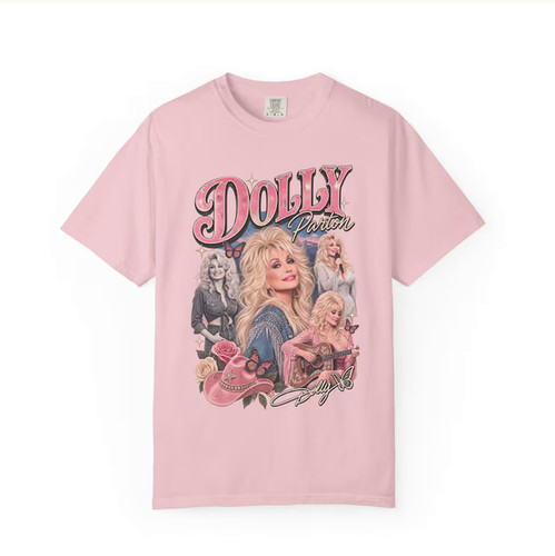 Shirt dolly parton collage - t-shirt,