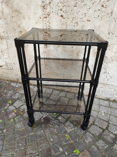 Carrello tavolino nero - /,
