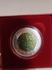 AUSTRIA 25 EURO 2008 CARL BARON AUER VON WELSBACH FDC ARGENTO NIOBIO BOX COIN