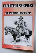 PORTFOLIO 'MITICO WEST'- ELEUTERI SERPIERI - 4 Tavole -ed. Phantasmagore