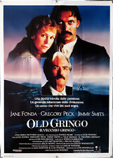 1985 * Manifesto 2F Cinema "Old Gringo - Il Vecchio Gringo - Jane Fonda, Gregory
