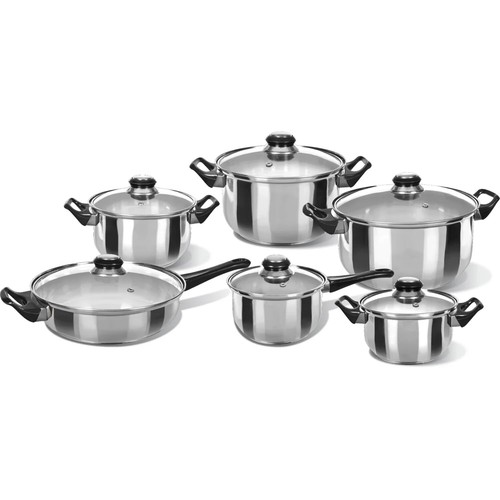 Batteria pentole pezzi - 12,