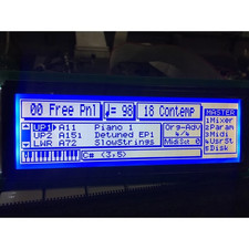 Lcd Blue Display Screen For