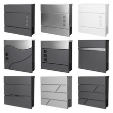 Cassetta postale casella lettere serratura acciaio vari modelli porta giornale