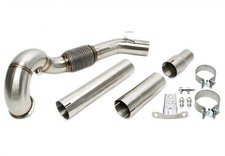 Downpipe acciaio inox set di 3