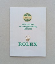 ROLEX Guarantee Warranty