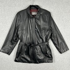 WILSONS Giacca Pelle Nera