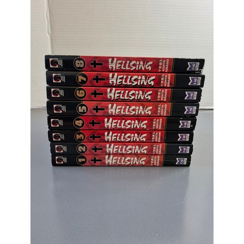 Hellsing manga volumi - volumi, 1-8
