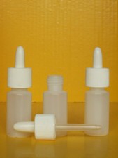 Three 15ml Plastic Bottle