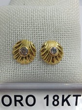Orecchini in oro giallo 750 18