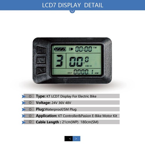 Display lcd7c bicicletta - display,