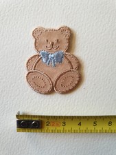 ricamo termoadesivo 1 orsetto