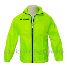 Givova Giacca Uomo Donna K giubbino Vento pioggia cappuccio Giubbotto Antivento