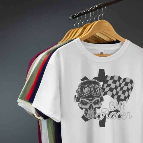 Shirt cafe racer - t-shirt,