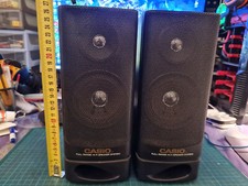 Coppia di Casse Speaker Hi Fi Casio Full Range