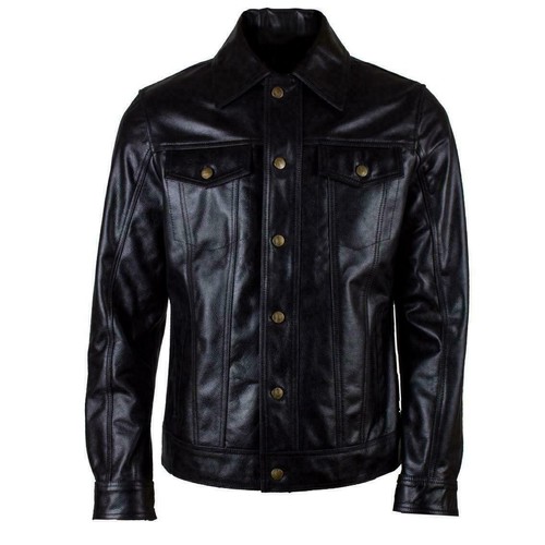 Camicia uomo vera pelle