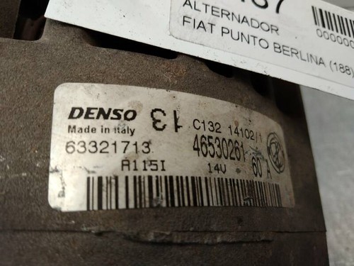 46530261 alternatore fiat - alternatore,