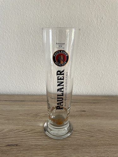 Bicchiere birra paulaner - birra,