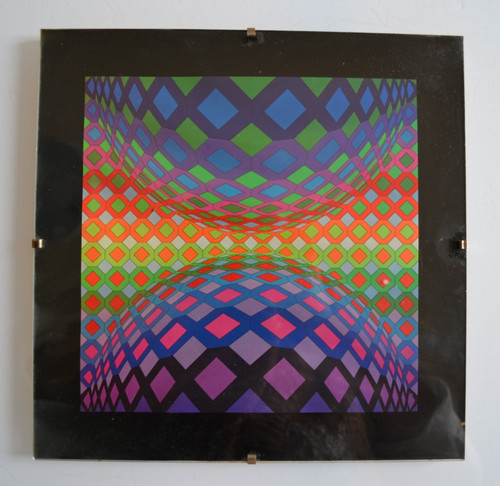 Victor vasarely sérigraphie - vasarely,