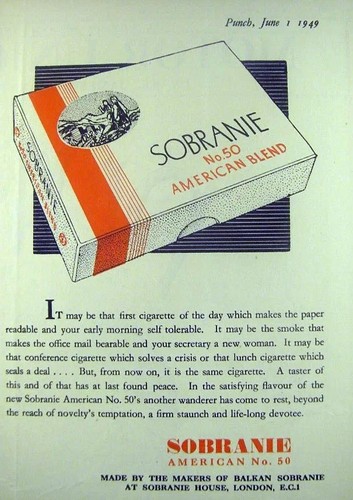 Pubblicità sobranie sigarette - pubblicità,