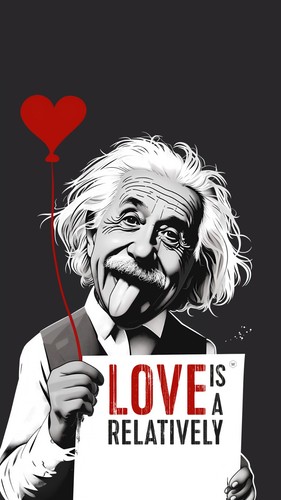 Quadro albert einstein - albert,
